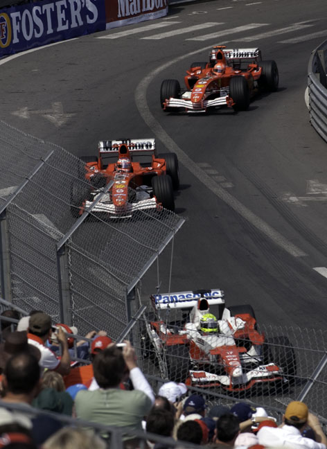 トヨタとフェラーリの熱い戦いのモナコグランプリ